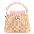 Rattan Denim Capucines Mini Washed Pink
