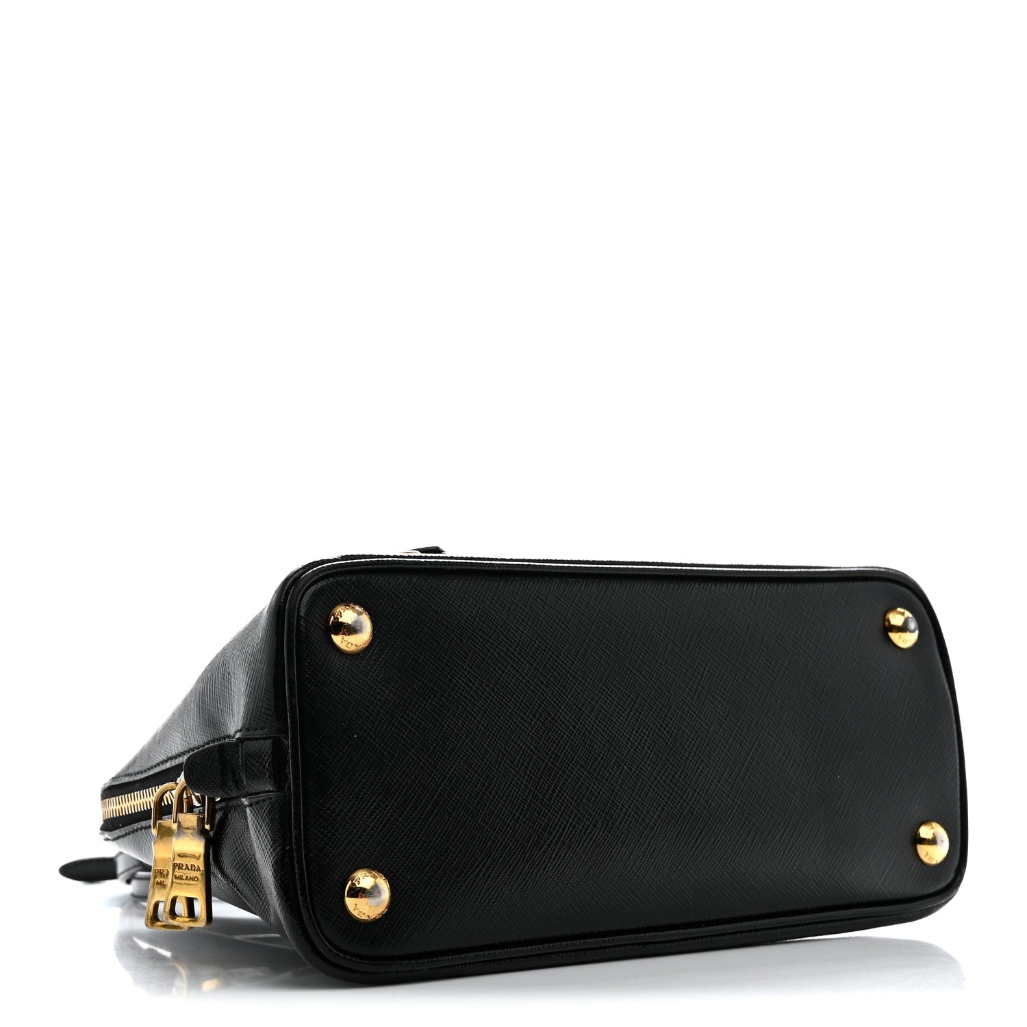 Saffiano Lux Small Promenade Tote Black