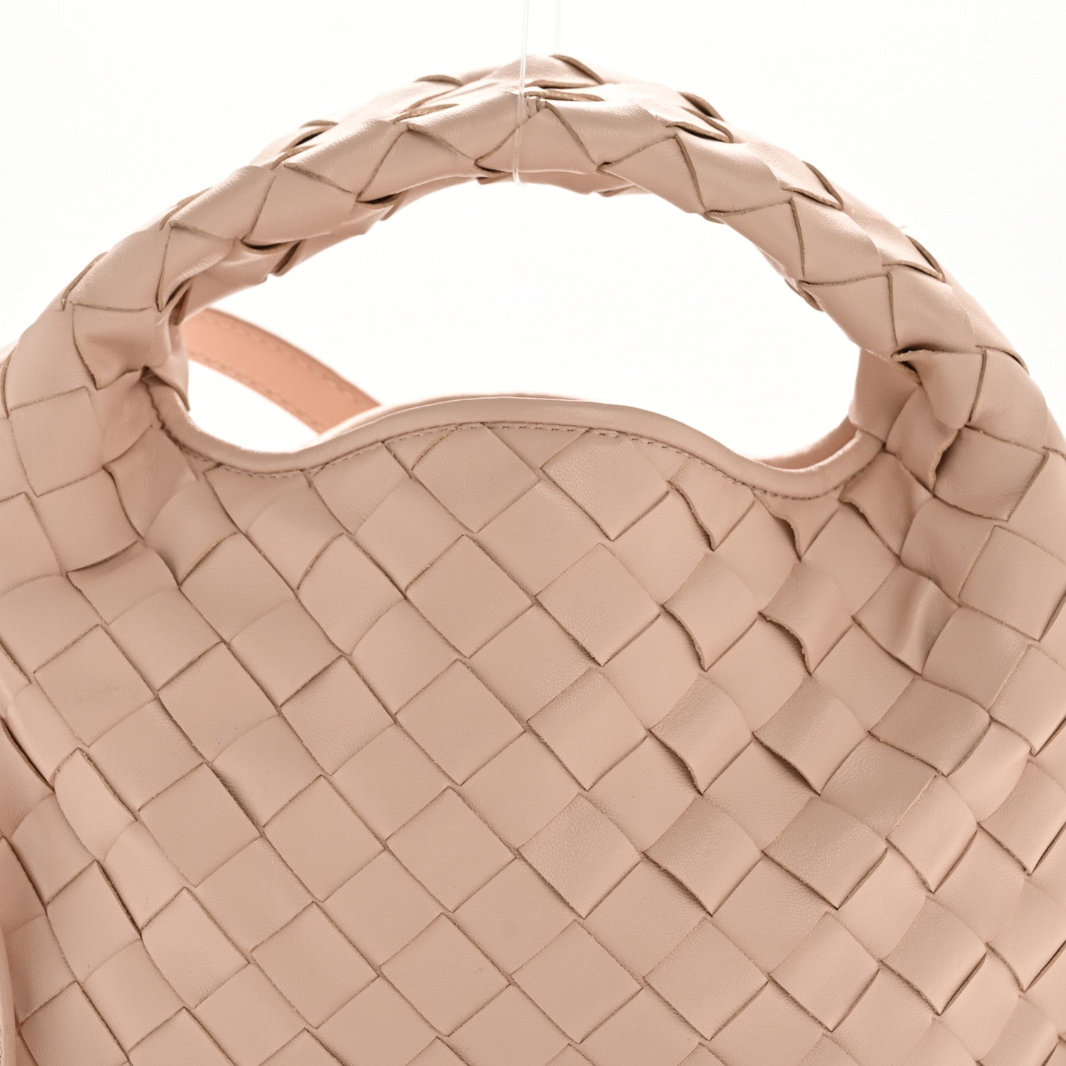 Calfskin Intrecciato Mini Hop Lotus