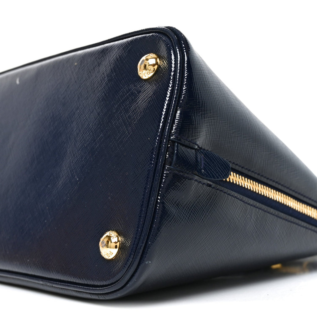 Saffiano Vernice Medium Open Promenade Tote Royal