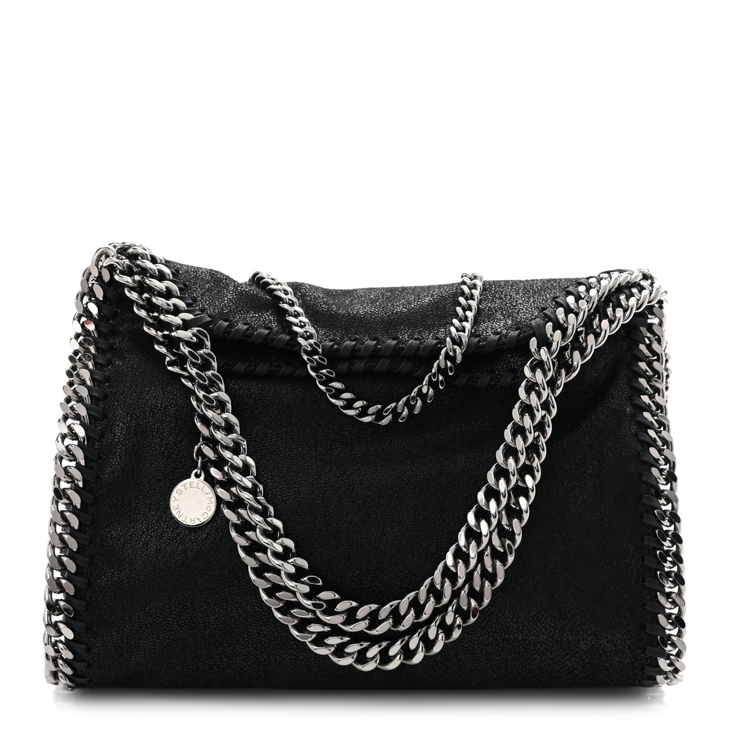 Shaggy Deer Mini Falabella Tote Black