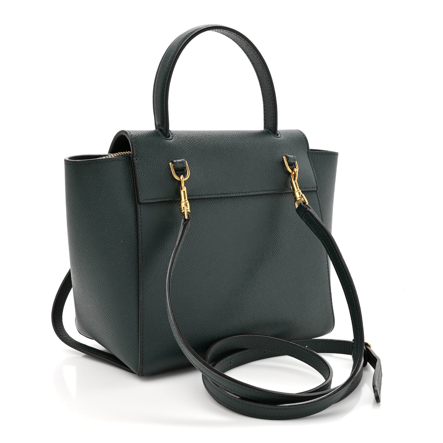 Grained Calfskin Nano Belt Bag Amazone