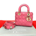 Christian Dior My Lady Dior Lambskin 2way bag