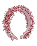 Gucci Womens Beaded Headband Pink