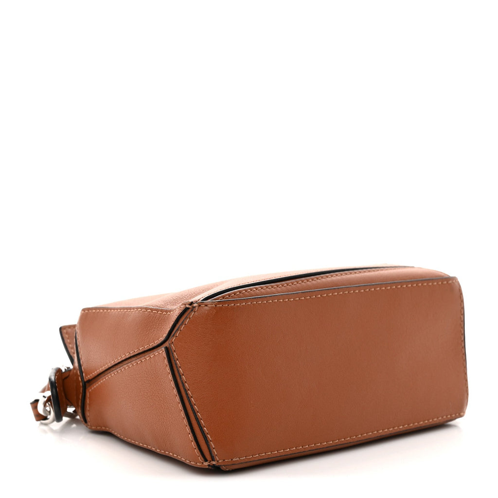 Calfskin Mini Puzzle Bag Tan