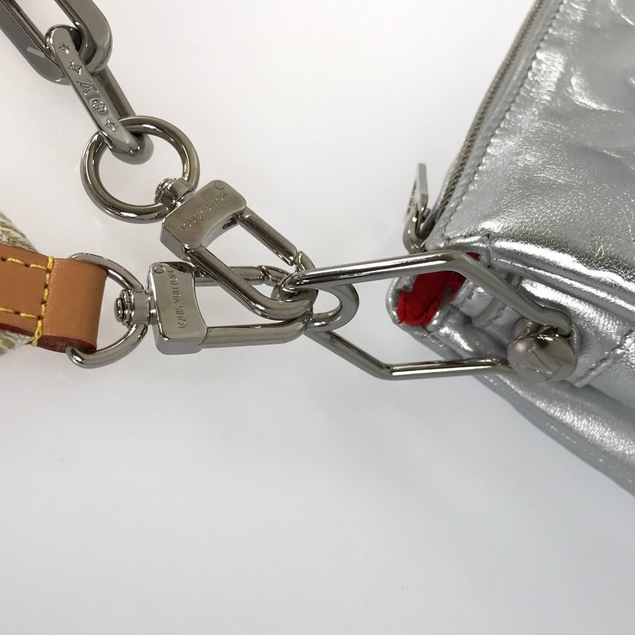 LOUIS VUITTON Monogram Embossed Coussin PM M57913 Shoulder bag