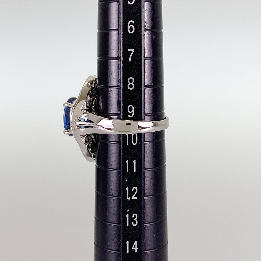 Ring Platinum Sapphire
