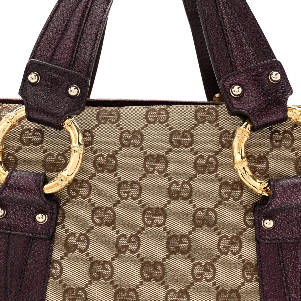 Monogram Small Bamboo Tote