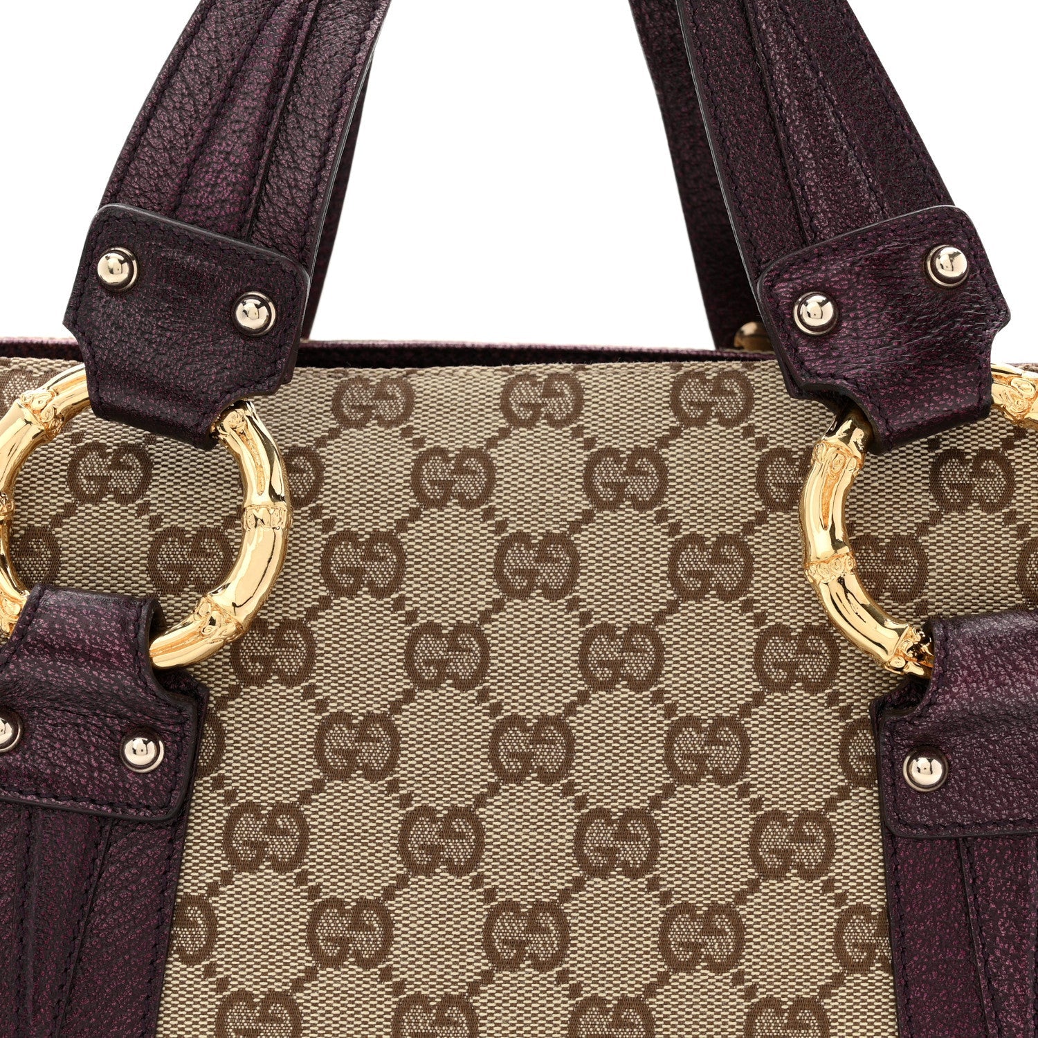 Monogram Small Bamboo Tote