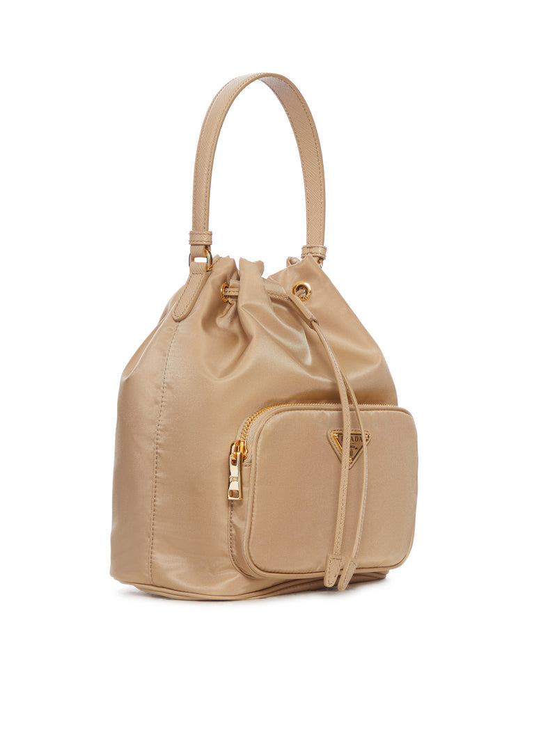 Prada Women Prada Duet Re-Nylon Bucket Bag