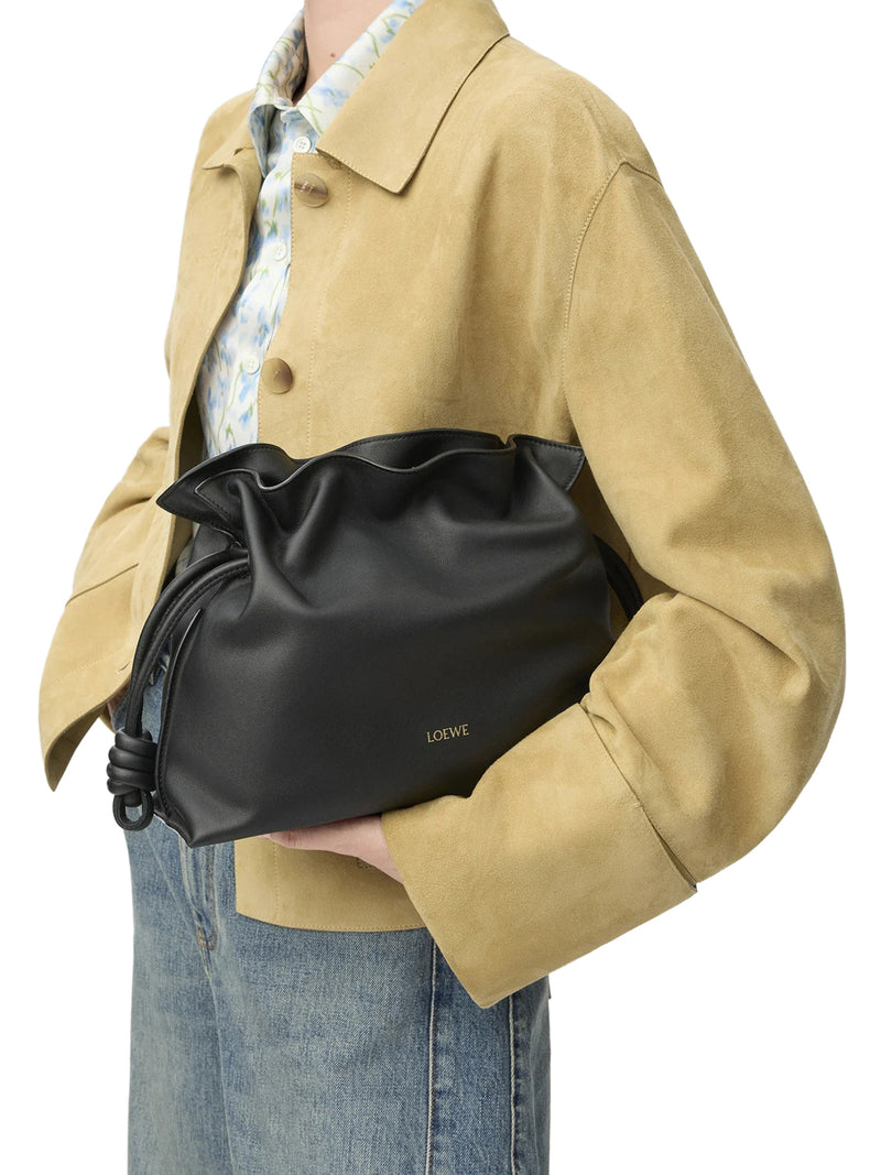 Loewe Women Medium Flamenco Clutch Bag In Calfskin Nappa