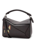 Loewe Women Futurist Cat Small Puzzle Bag In Calfskin