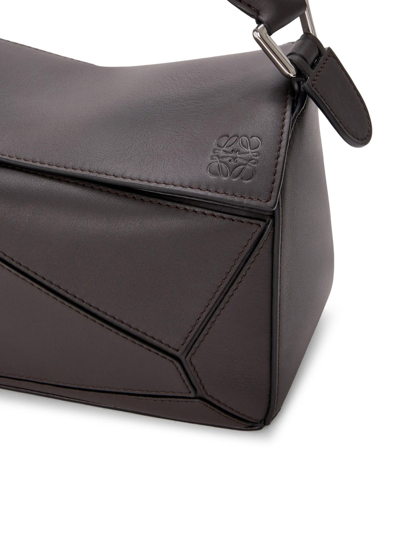 Loewe Women Futurist Cat Small Puzzle Bag In Calfskin