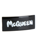 Alexander McQueen Mens Signature Shoe Lace Clip Black White