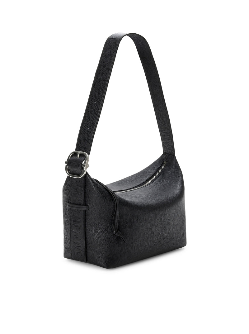 Loewe Men Hobo Loop Bag In Grained Calfskin Leather