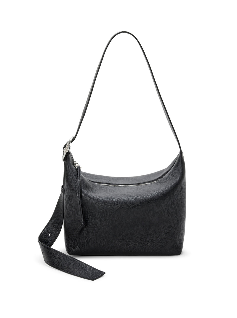 Loewe Men Hobo Loop Bag In Grained Calfskin Leather