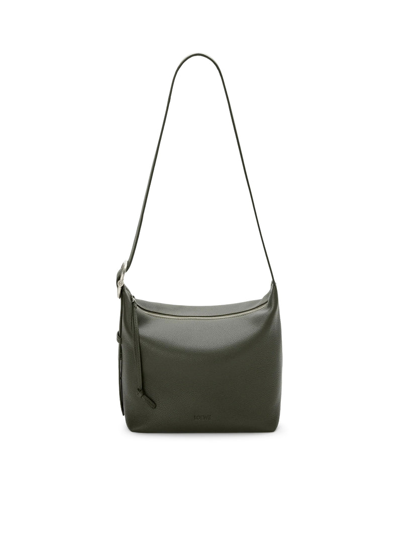 Loewe Men Hobo Loop Bag In Grained Calfskin Leather
