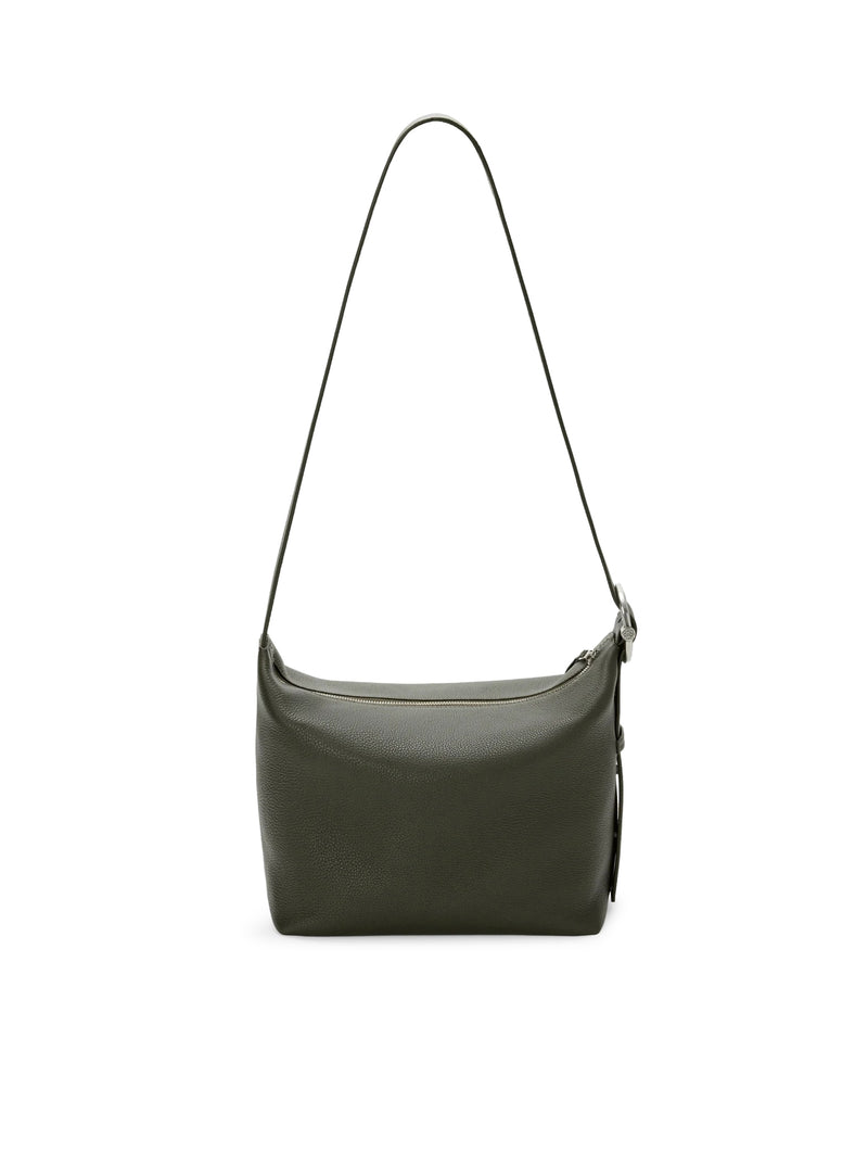 Loewe Men Hobo Loop Bag In Grained Calfskin Leather