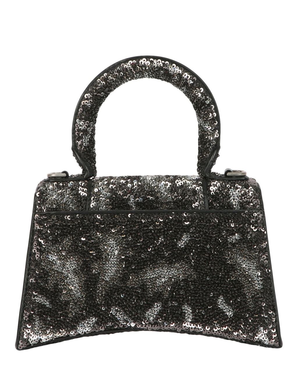 Balenciaga Womens Hourglass Xs Top Handle Bag With Sequins