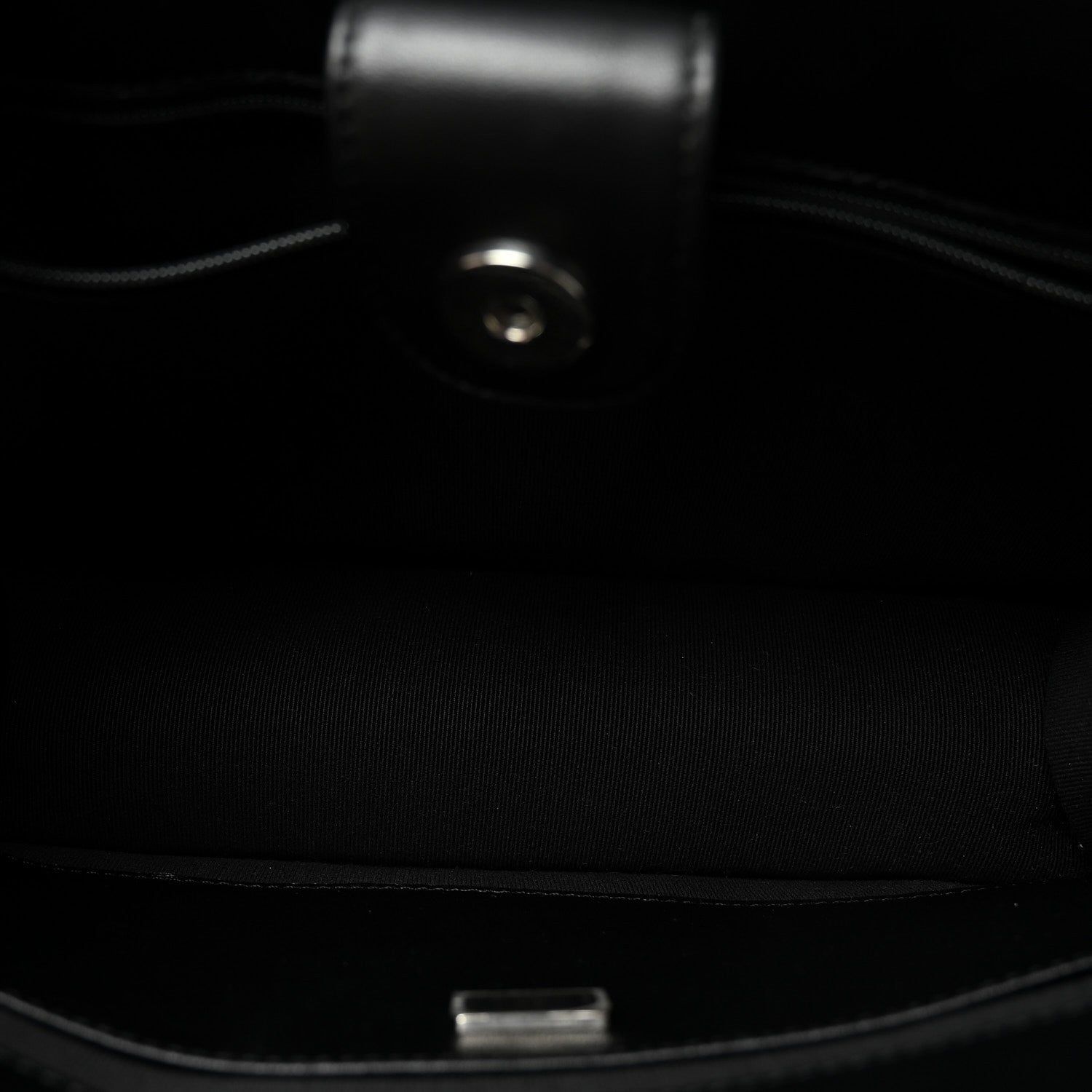 Lambskin Calfskin Small Chocolate Bar Tote White Black