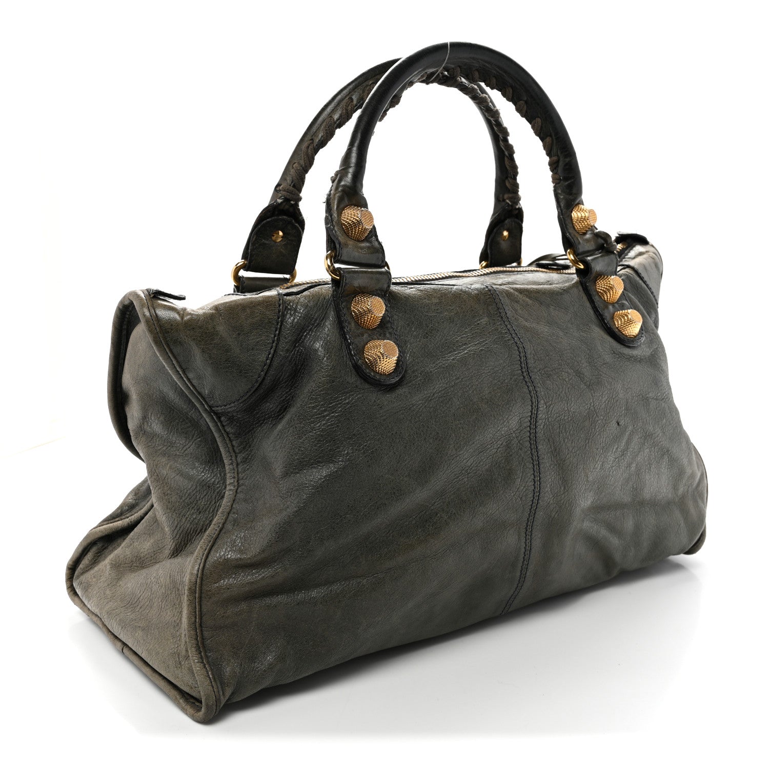 Agneau Giant 21 Gold Hardware Work Anthracite