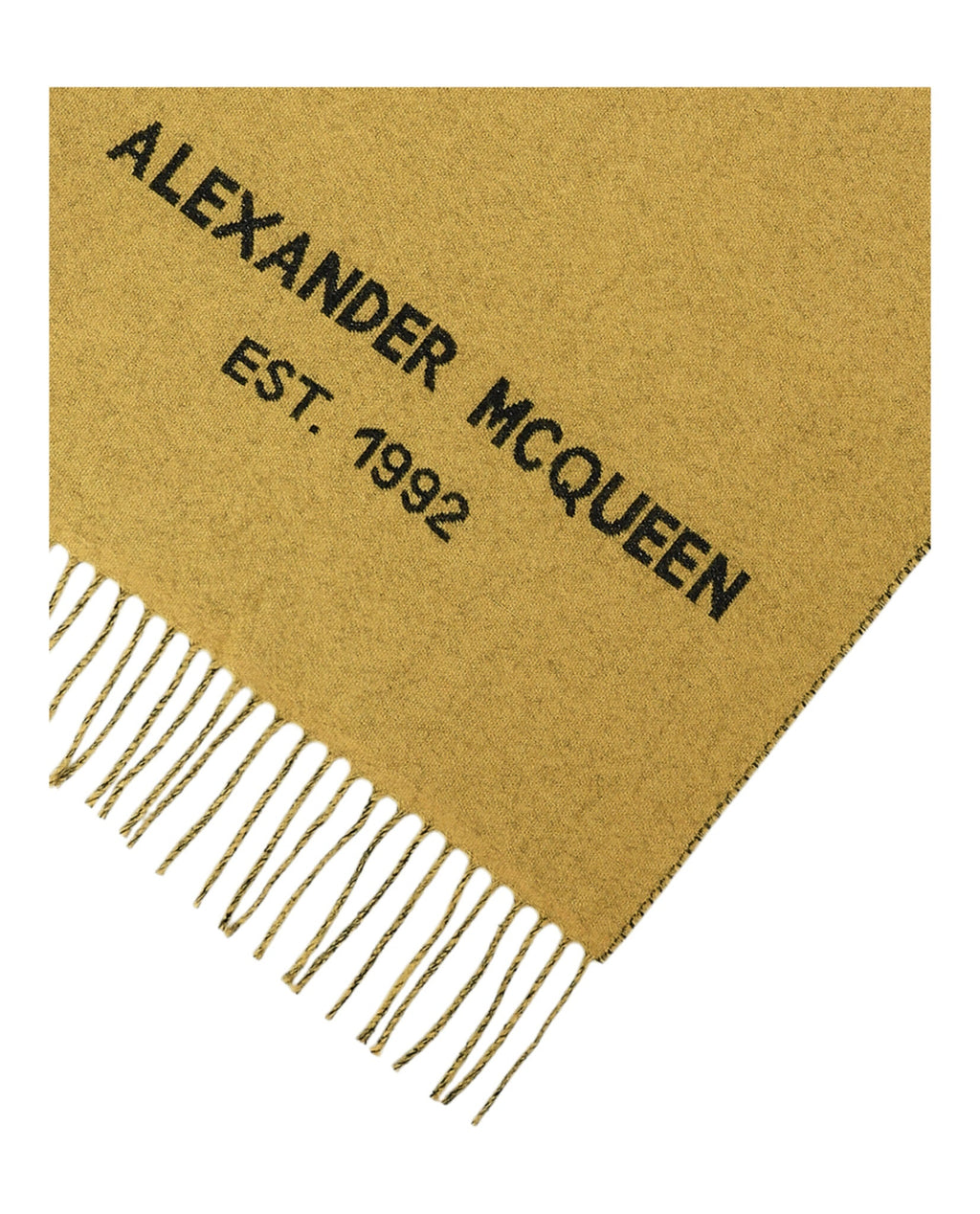 Alexander McQueen Womens Graffiti Wool Scarf
