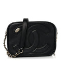 Calfskin CC Mania Camera Case Black
