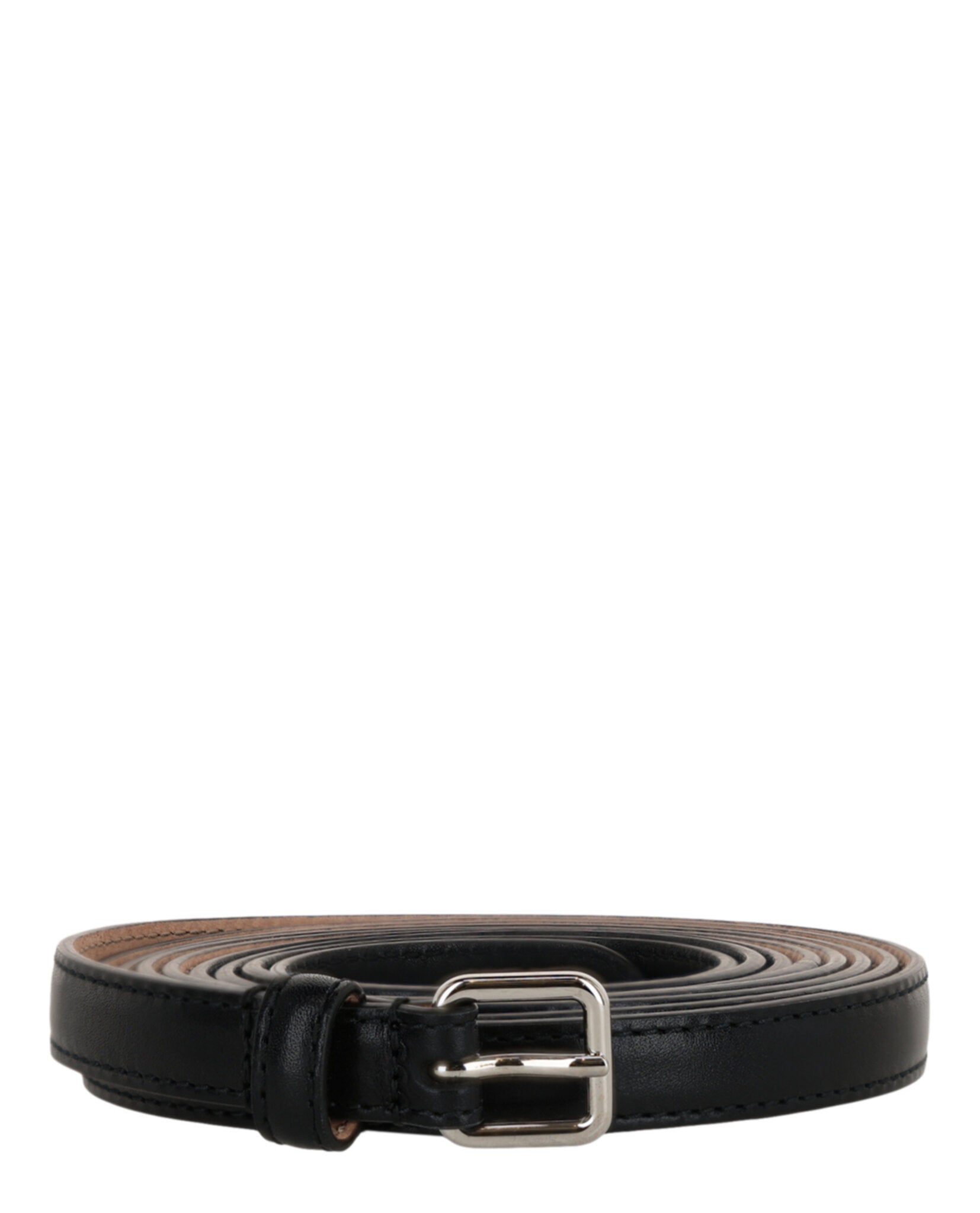 Alexander McQueen Womens Skinny Double Belt