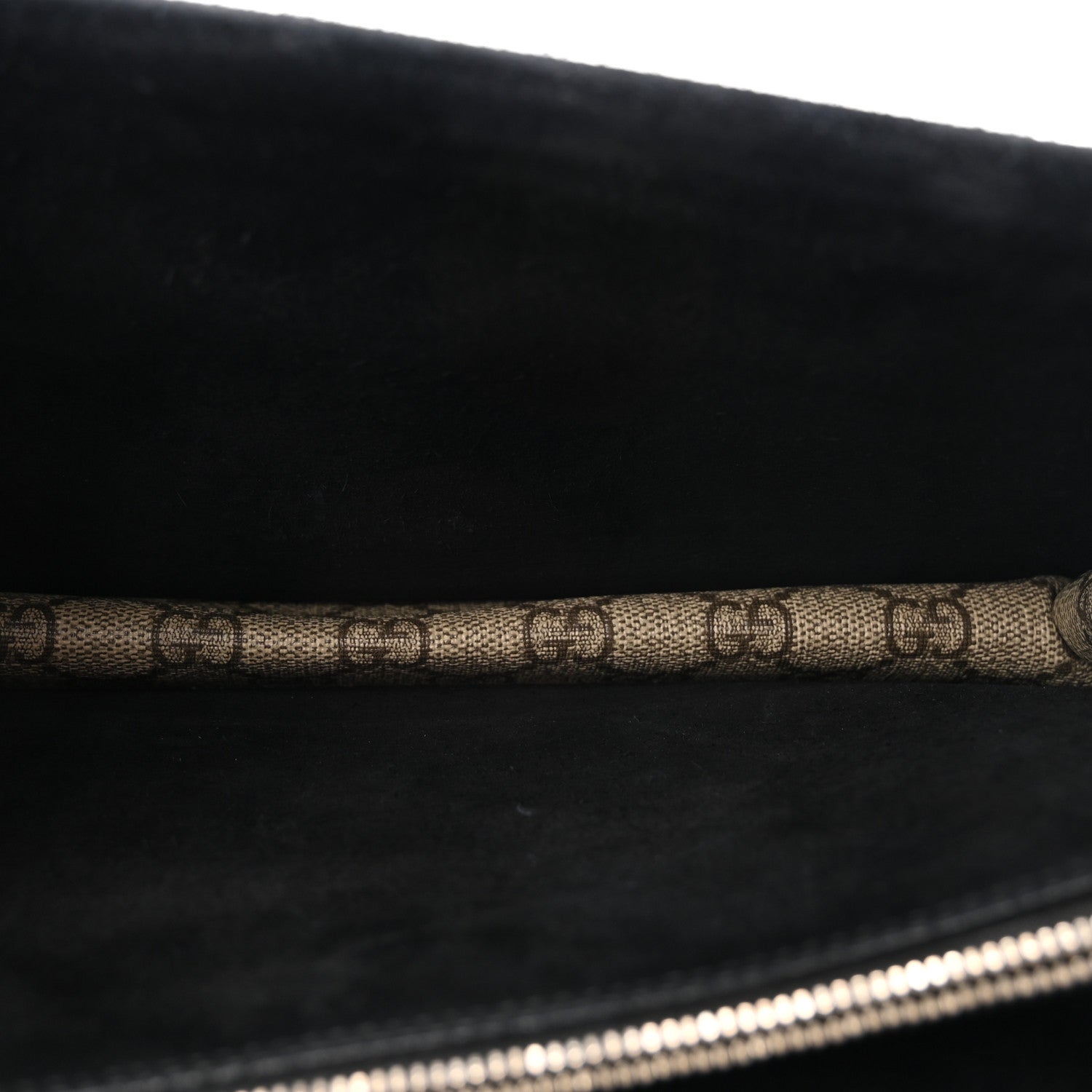 GG Supreme Monogram Small Dionysus Shoulder Bag Black