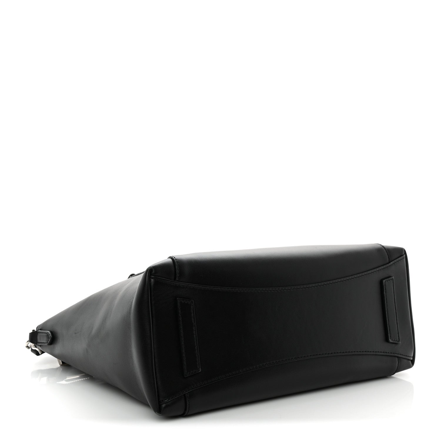 Box Calfskin Small Antigona Sport Top Handle Bag  Black