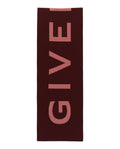 Givenchy Unisex-Adult Jacquard Logo Scarf