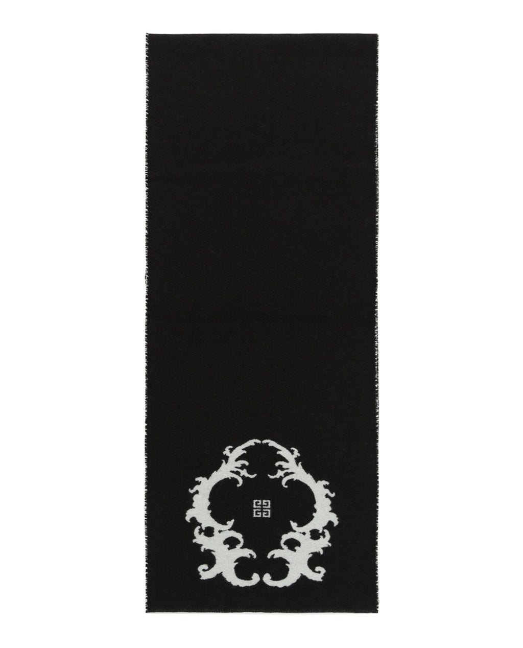 Givenchy Unisex-Adult Reversible Logo Wool Scarf