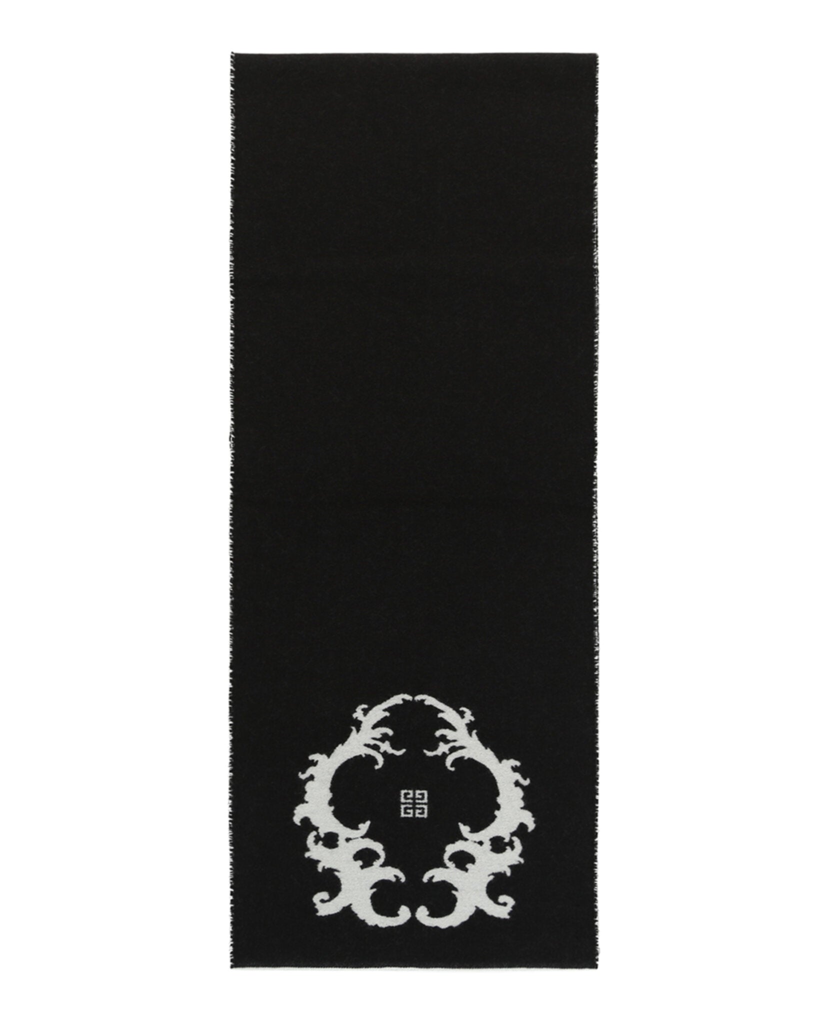 Givenchy Unisex-Adult Reversible Logo Wool Scarf