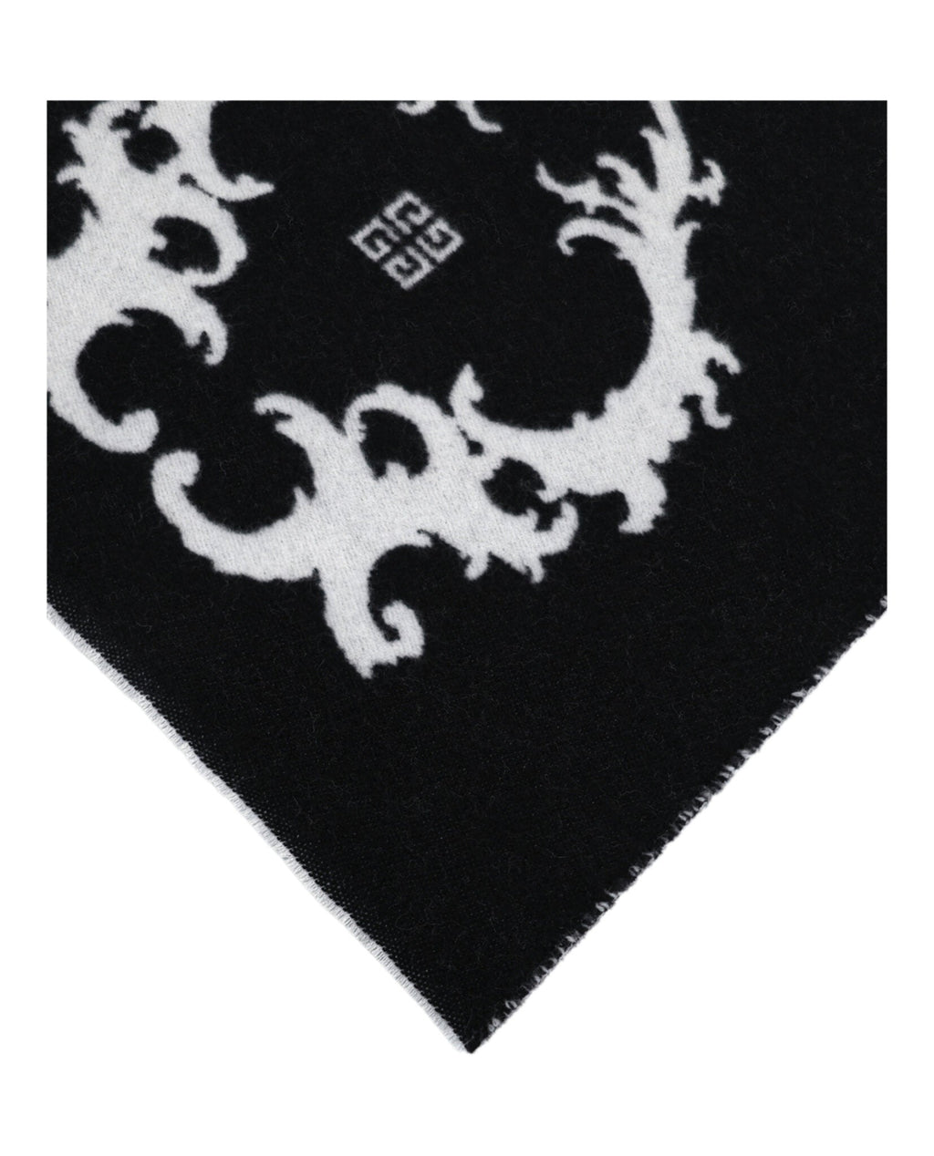 Givenchy Unisex-Adult Reversible Logo Wool Scarf