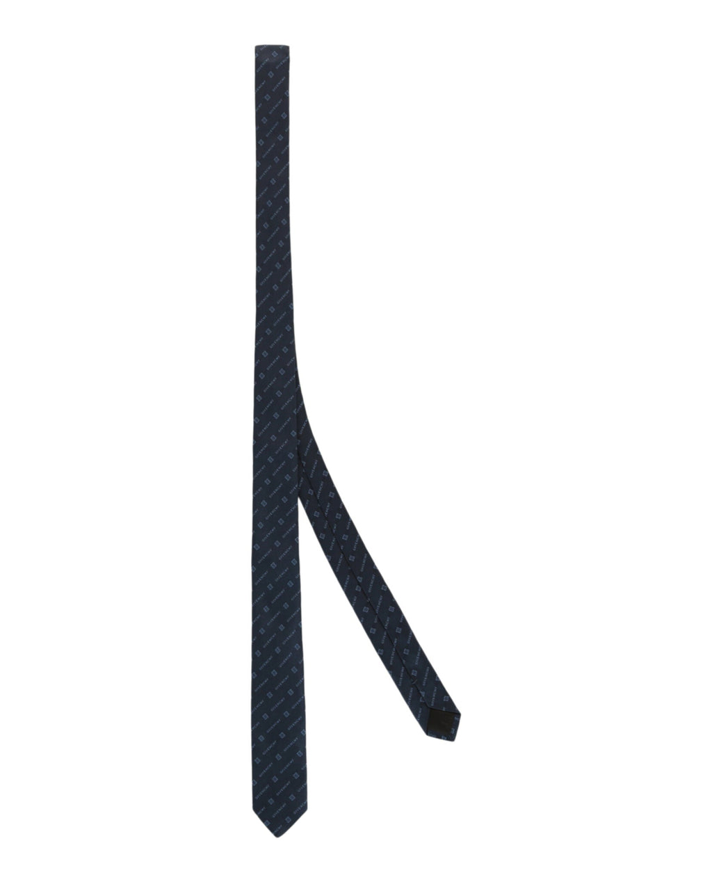 Givenchy Mens Diagonal Logo Silk Tie