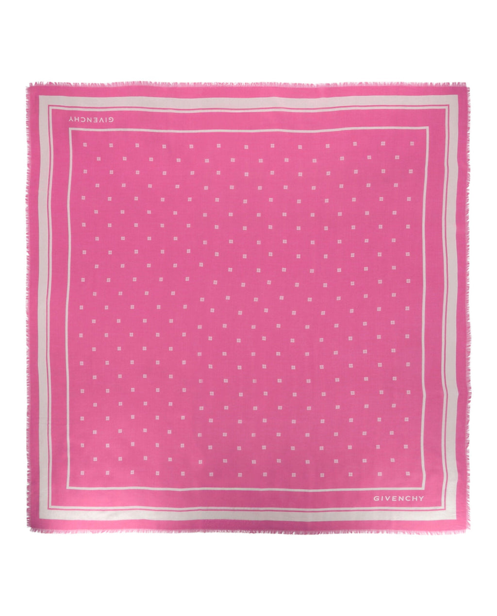 Givenchy Womens 4G Shawl In Cashmere and Silk