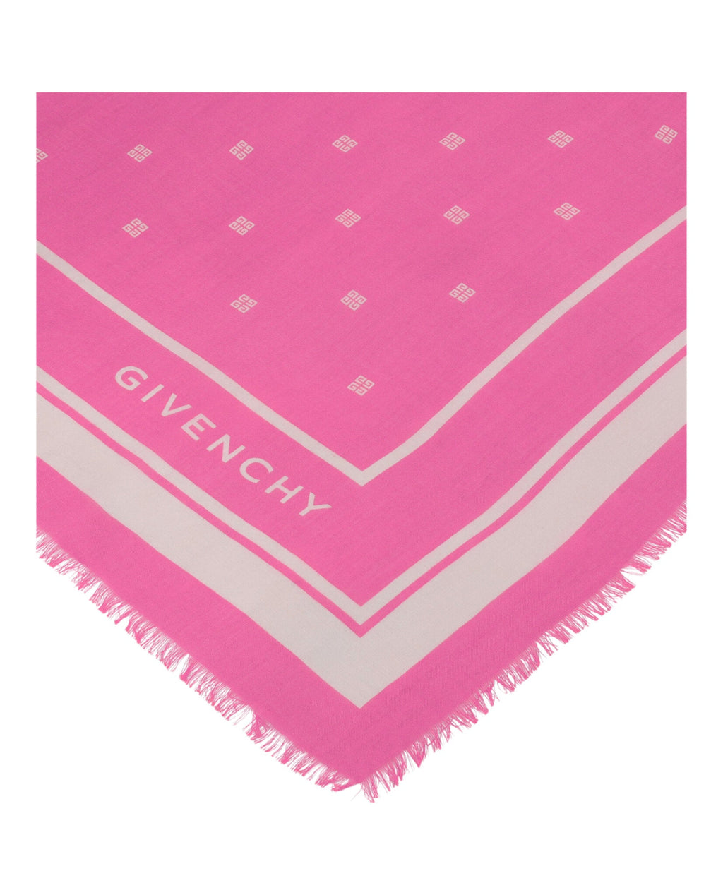 Givenchy Womens 4G Shawl In Cashmere and Silk