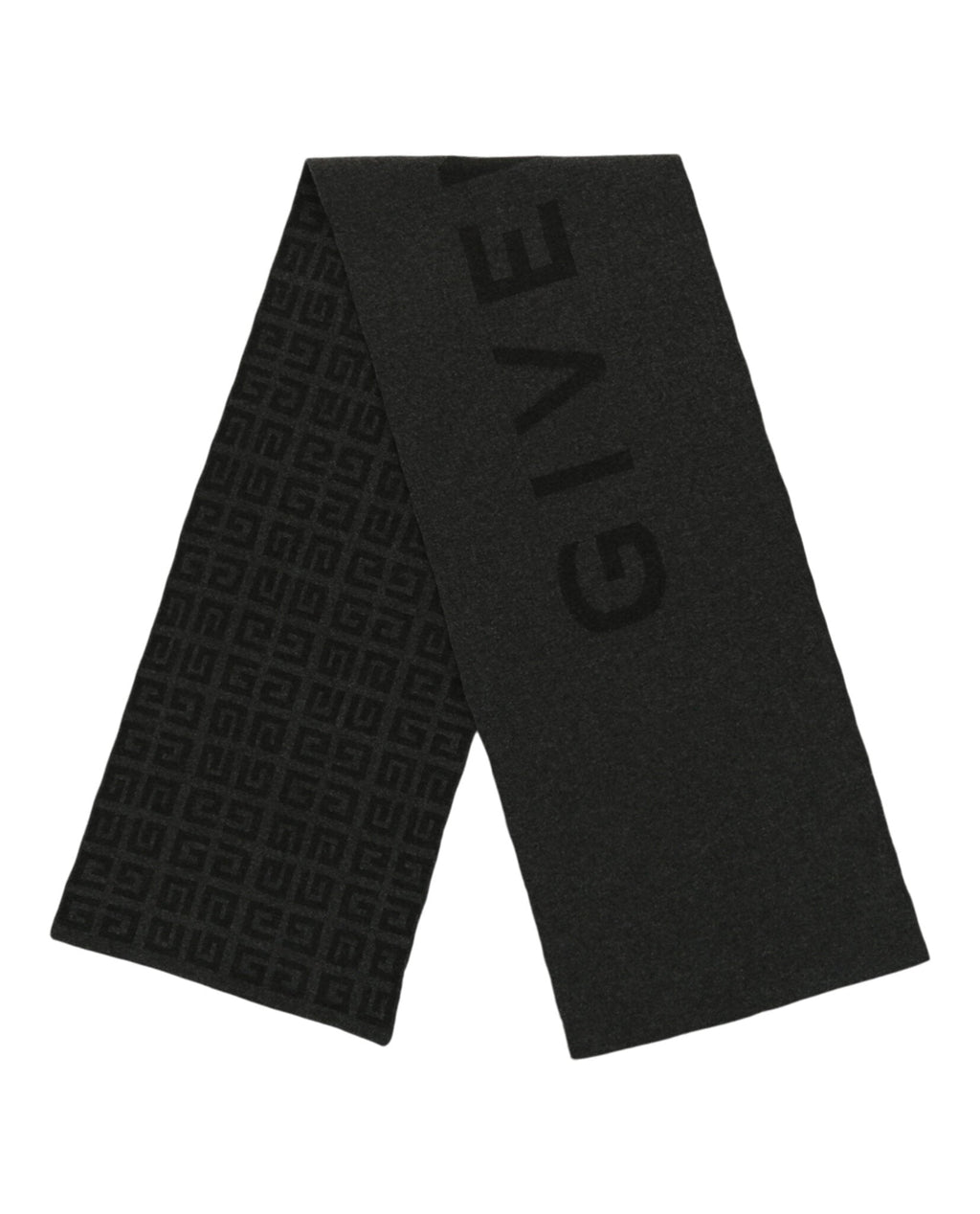 Givenchy Unisex-Adult 4G Logo Reversible Wool Scarf