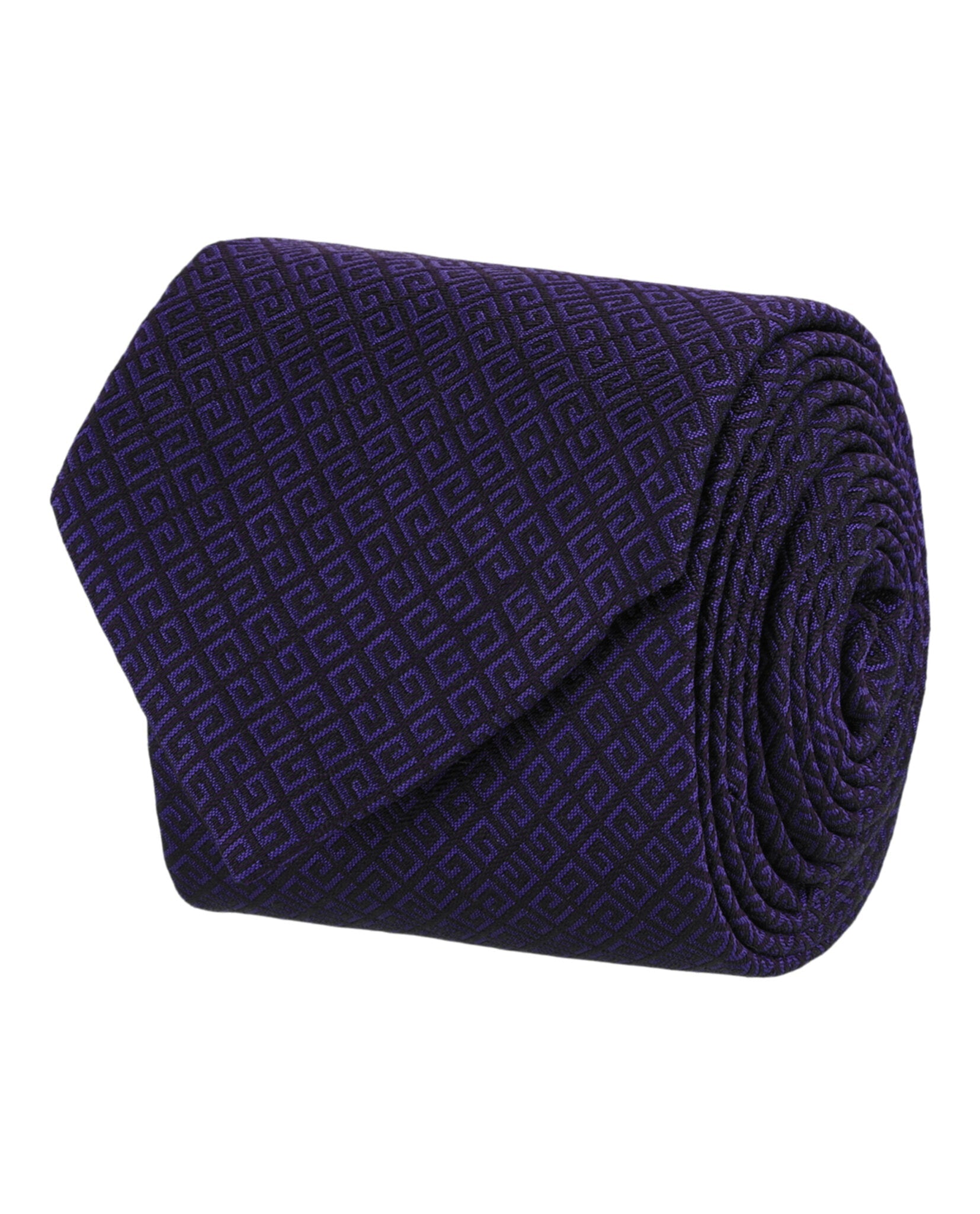 Givenchy Mens 4G Pattern Silk Tie