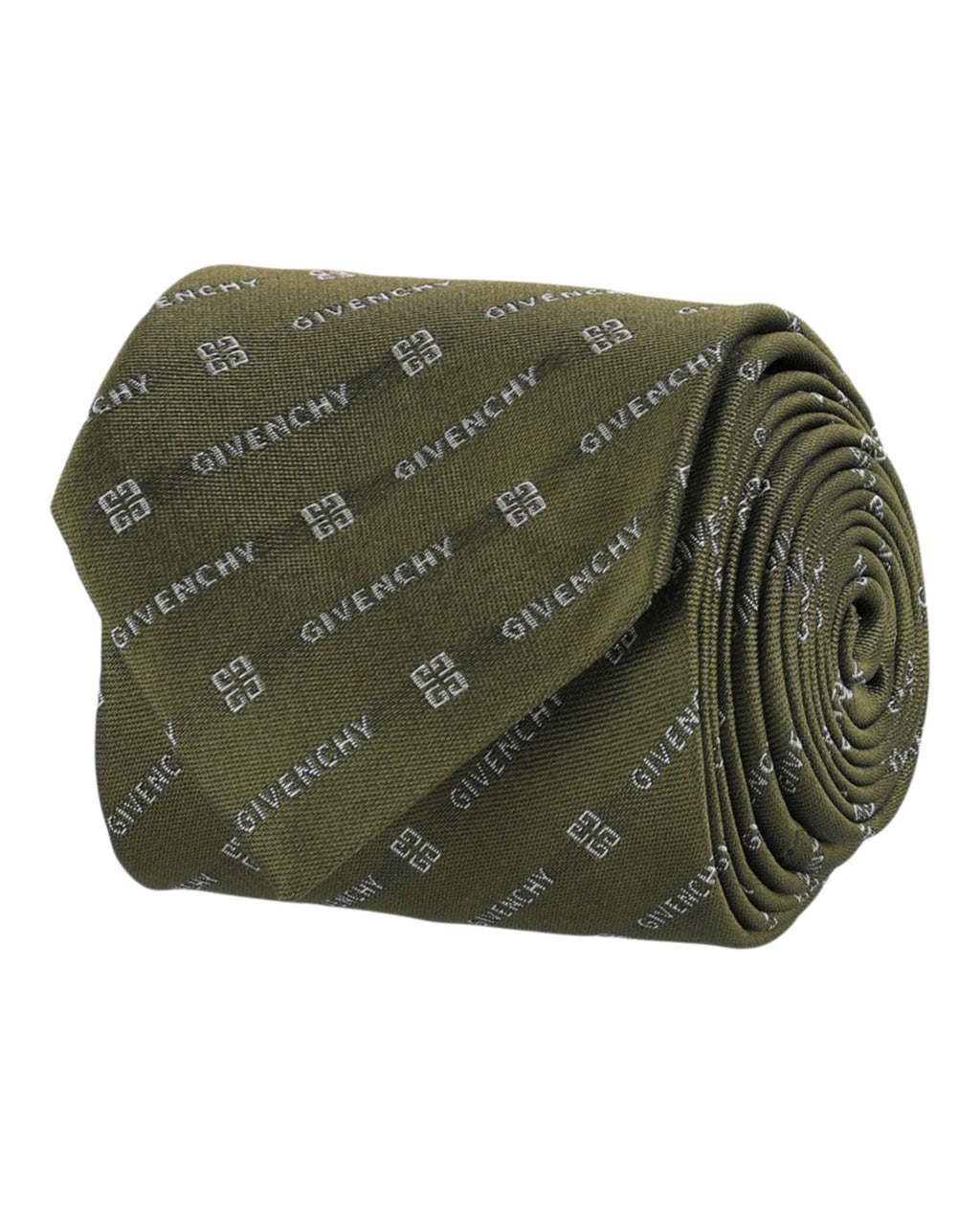 Givenchy Mens Diagonal 4G Silk Tie
