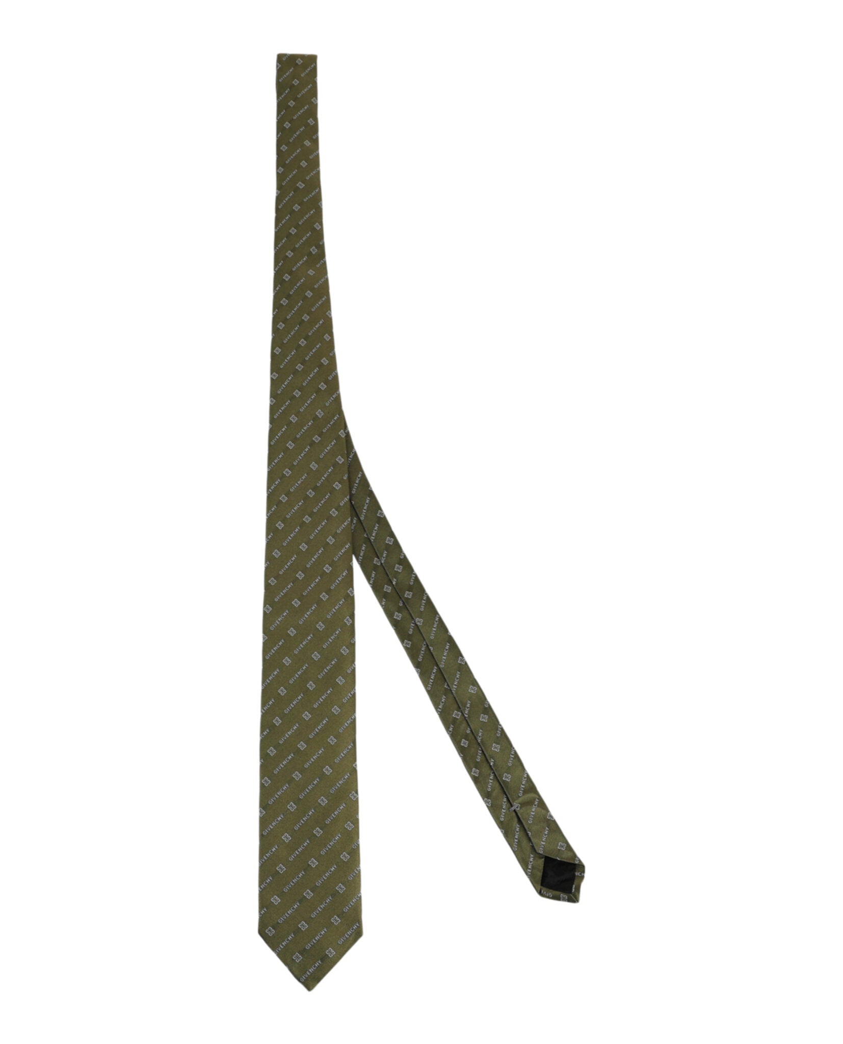 Givenchy Mens Diagonal 4G Silk Tie