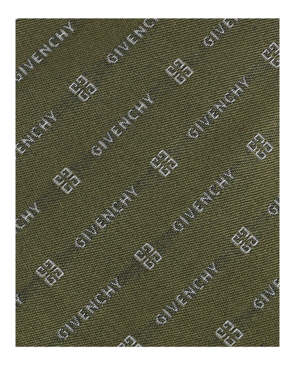 Givenchy Mens Diagonal 4G Silk Tie