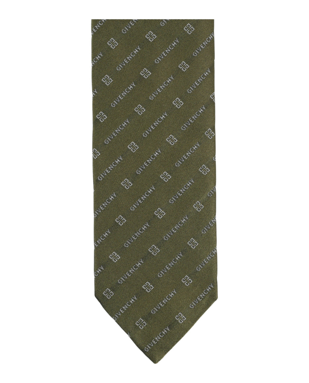 Givenchy Mens Diagonal 4G Silk Tie