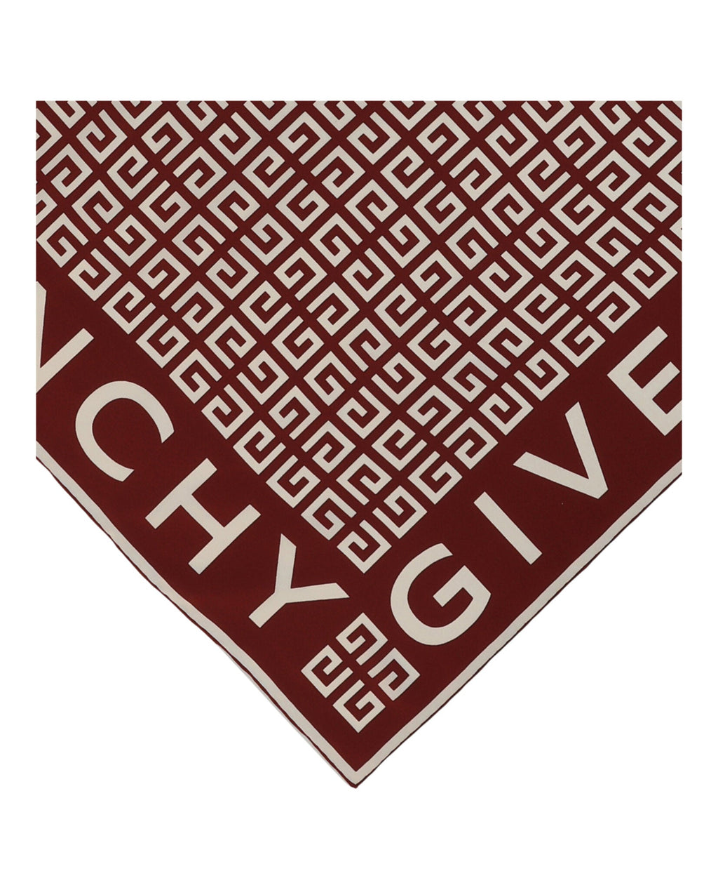 Givenchy Womens 4G Print Silk Scarf