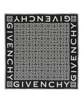 Givenchy Womens 4G Print Silk Scarf