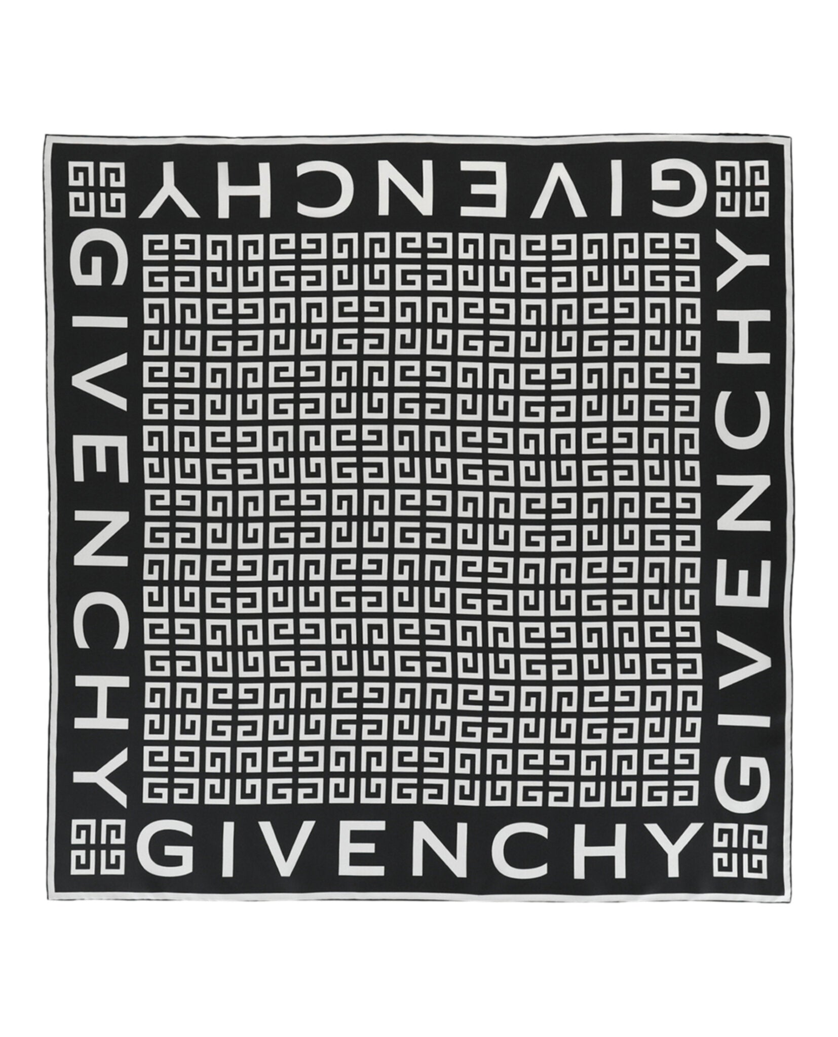 Givenchy Womens 4G Print Silk Scarf