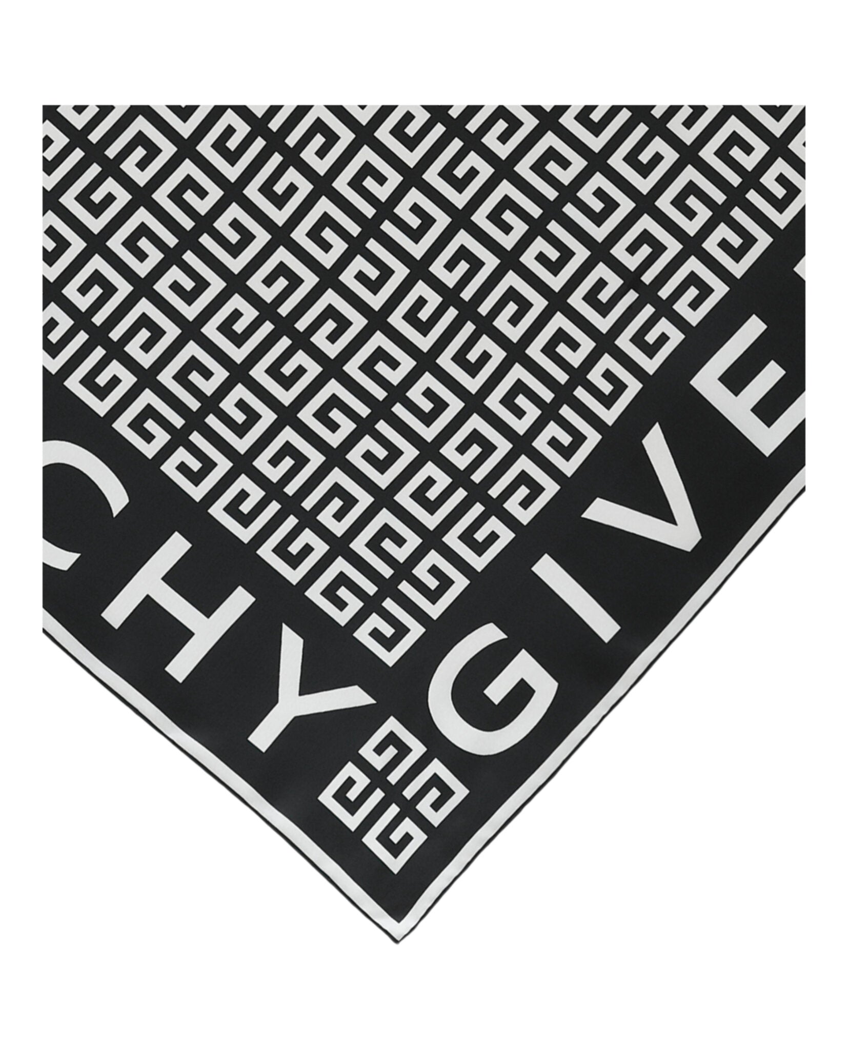 Givenchy Womens 4G Print Silk Scarf