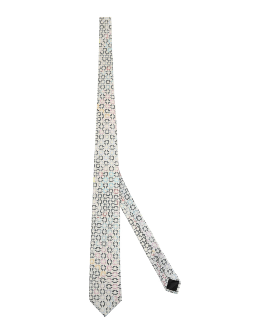 Givenchy Mens 4G Monogram Silk Tie