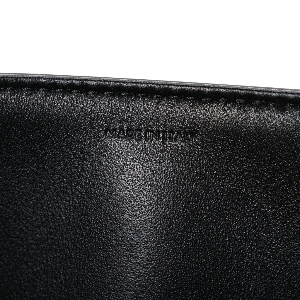 Shiny Calfskin Medium Triomphe Black
