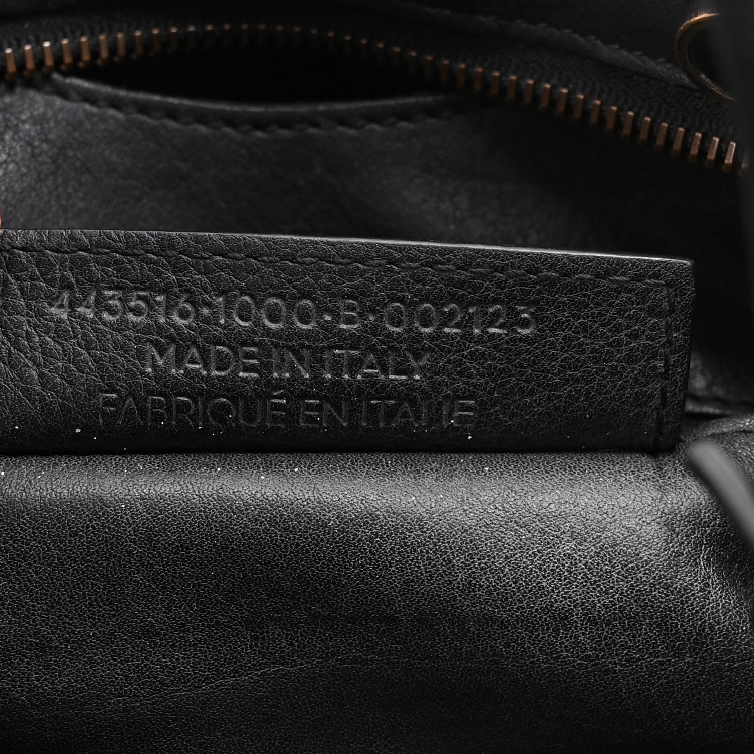 Veau Soyeux Perforated Blackout Hardware S City Black